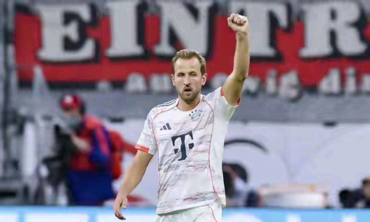 凯恩梅开二度,拜仁3-0客胜法兰克福 本赛季18球3助攻 凯恩梅开二度,拜仁3-0客胜法兰克福 本赛季18球3助攻